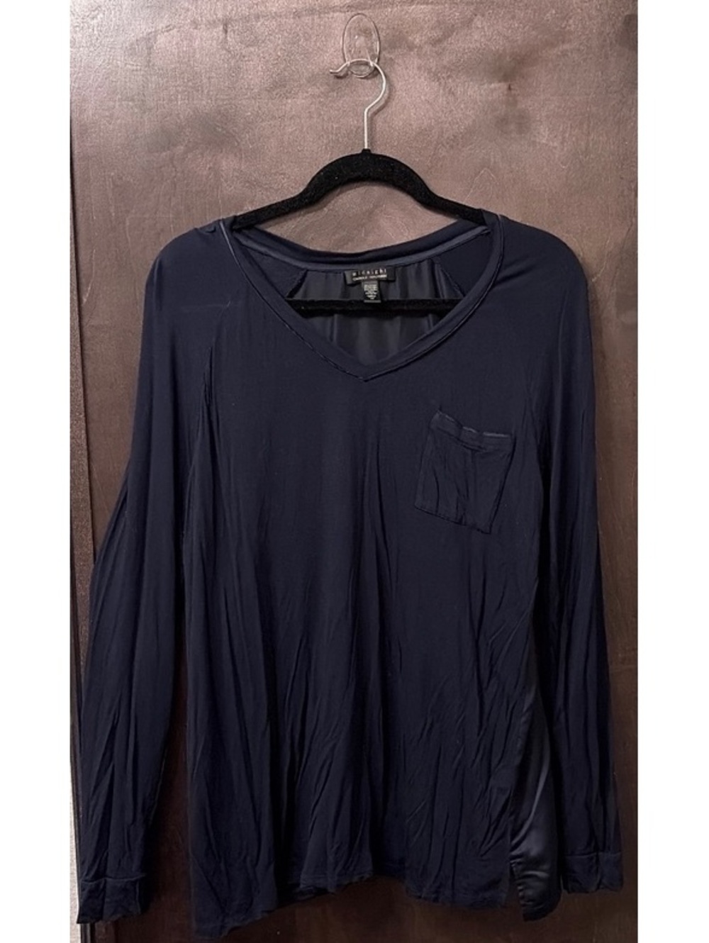 Midnight Carole Hochman Women's Long Sleeve T-Shirt Medium